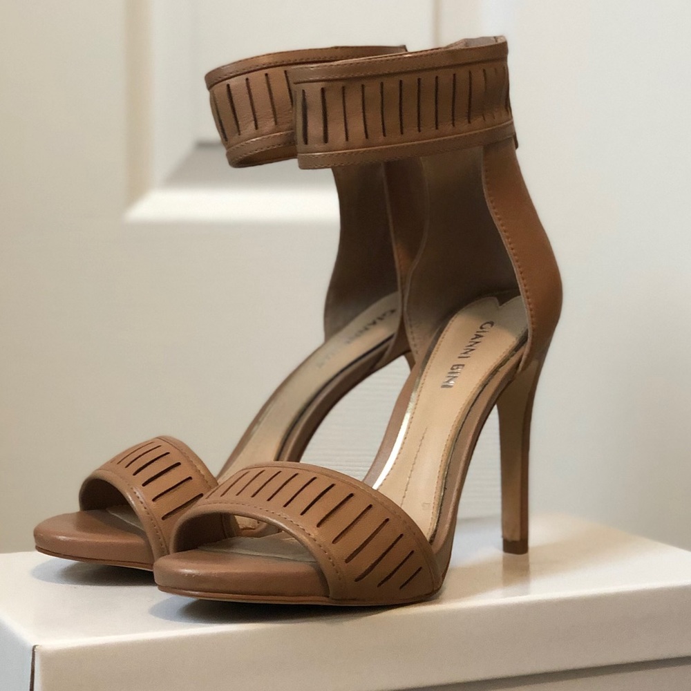 Gianni Bini Nude Heeled Sandal
